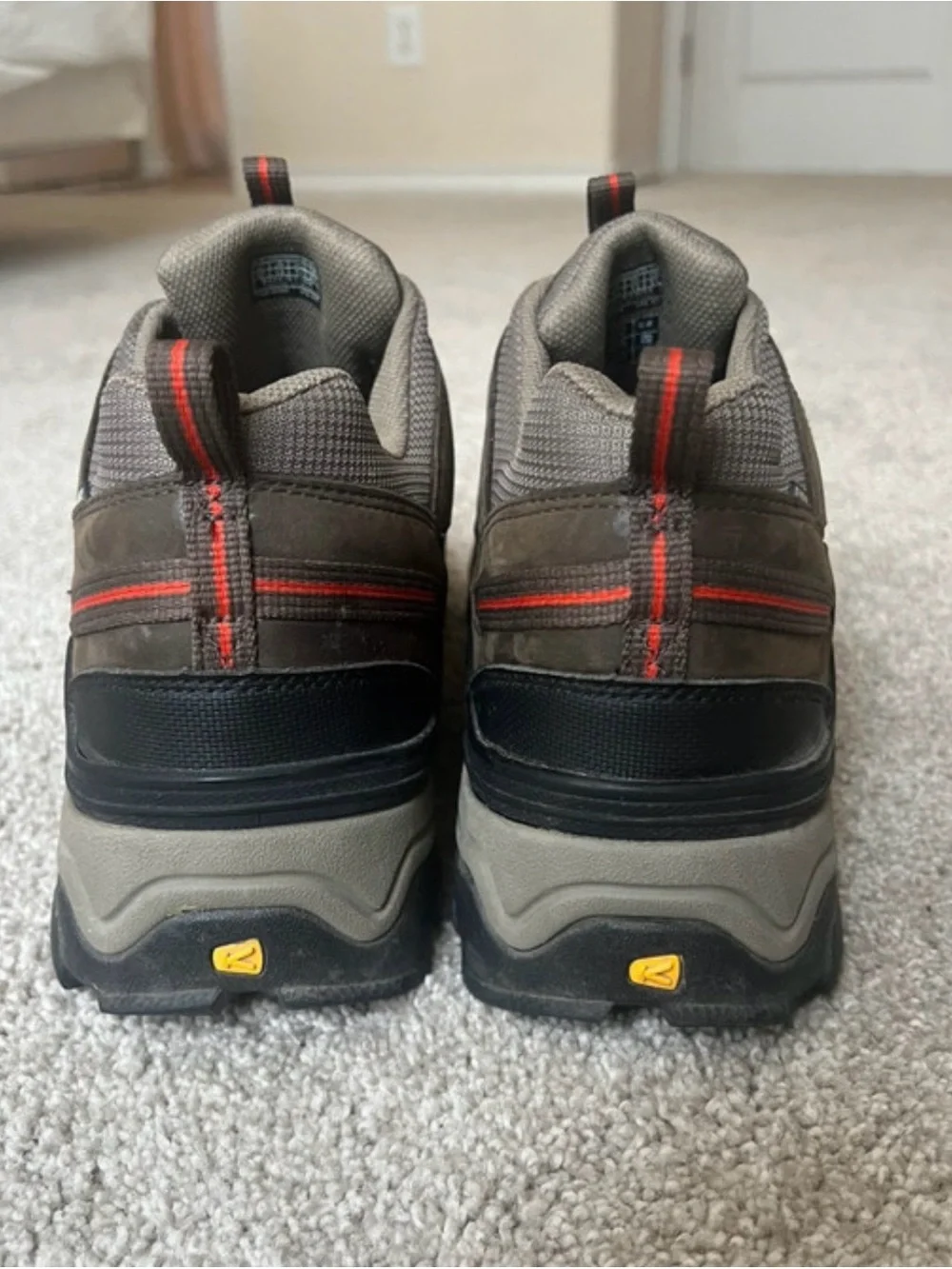 Keen Gypsum Leather Men’s Hiking Size 13 - Utility Toe EUC